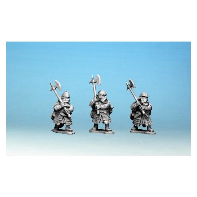 Dwarf Warriors with 2 Handed Weapons