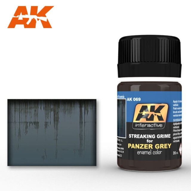 STREAKING GRIME FOR PANZER GREY VEHICLES