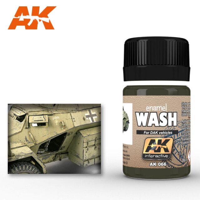 WASH FOR AFRIKA KORPS VEHICLES