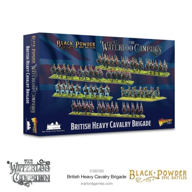 Black Powder Epic Battles: Waterloo - British Heavy Cavalry Brig