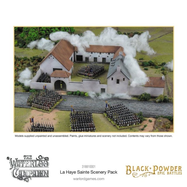 Black Powder Epic Battles: Waterloo - La Haye Sainte Scenery Pac