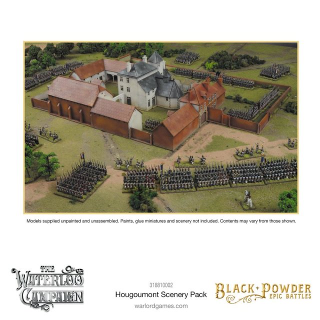 Black Powder Epic Battles: Waterloo - Hougoumont Scenery Pack De