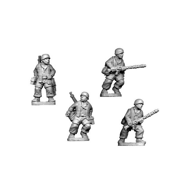 Early German Para MG34 Teams (4)