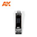 AK Silicone Brushes Soft-Tip Small-Size