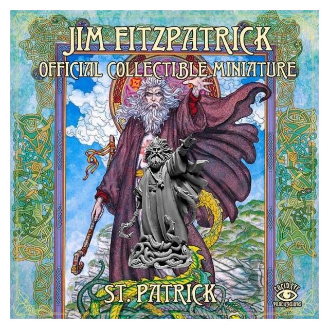 Jim FitzPatrick Official Collectible Miniature - ST. PATRICK
