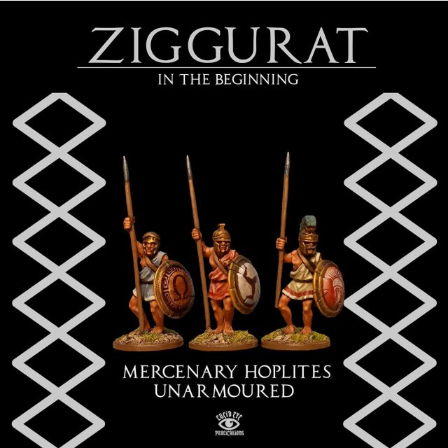 Mercenary Hoplites Unarmoured (3)