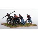 Union Artillery running up piece (3" Parrott)