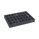 Full-size foam tray for 32 miniatures on 40mm bases