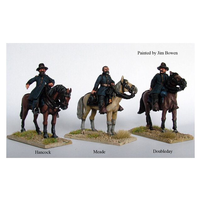 Union mounted Commanders