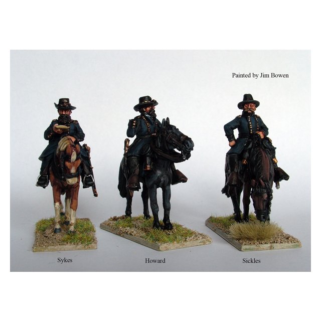 Union mounted Commanders