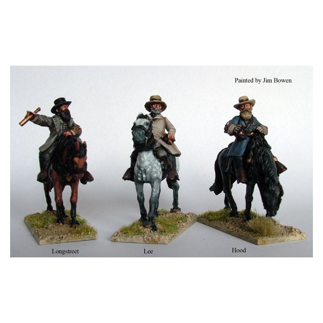 Confederate mounted Commanders