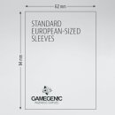 Kartenhüllen: Gamegenic Standard European Size MATTE Board Game Sleeves (50)