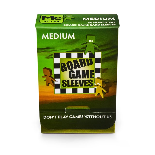 Kartenhüllen: Board Game Sleeves - Medium Non Glare (50)