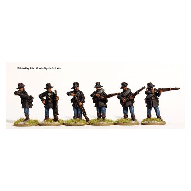 Iron Brigade, firing line