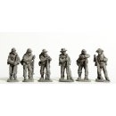 Confederate Infantry standing, full kit