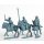 Confederate cavalry command galloping