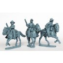 Confederate cavalry with shotguns and carbines, galloping