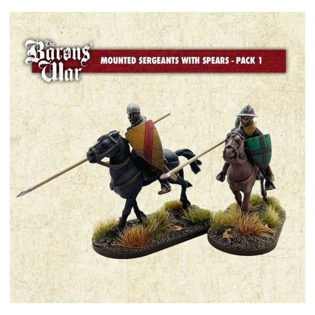 Mounted Sergeants with Spears 1