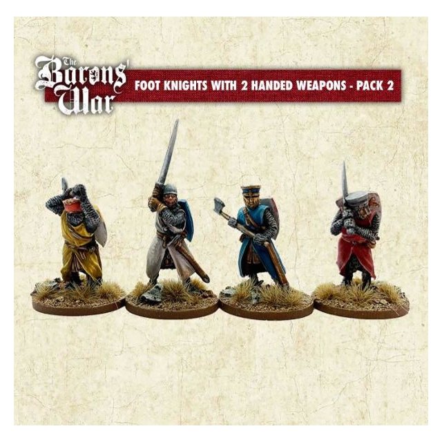 Foot Knights with Two Handed Weapons 2