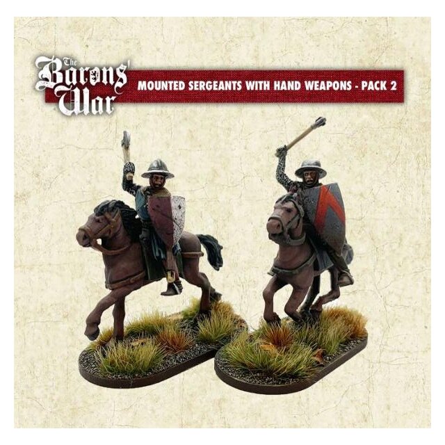 Mounted Sergeants with Hand Weapons 2