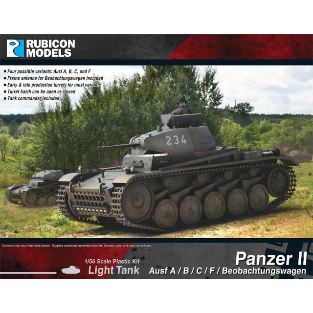 Panzer II Ausf A-B-C-F