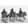 Union cavalry in Whipple cap-hats, galloping, no weapon in hands