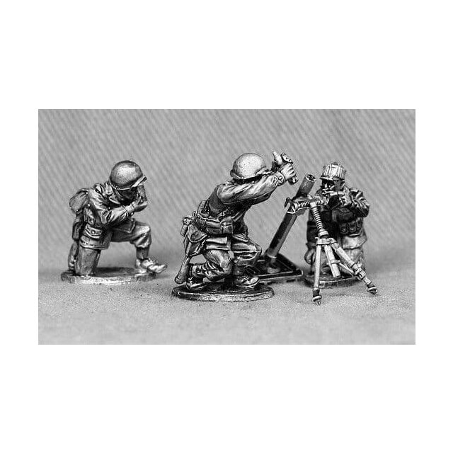 81mm mortar team