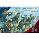 American Civil War Union Infantry in sack coats skirmishing 1861