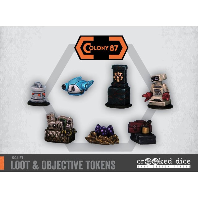 Sci-Fi Loot & Objective Tokens