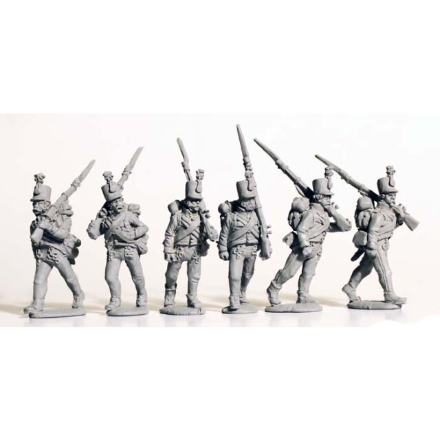 Grenz Infantry marching casually