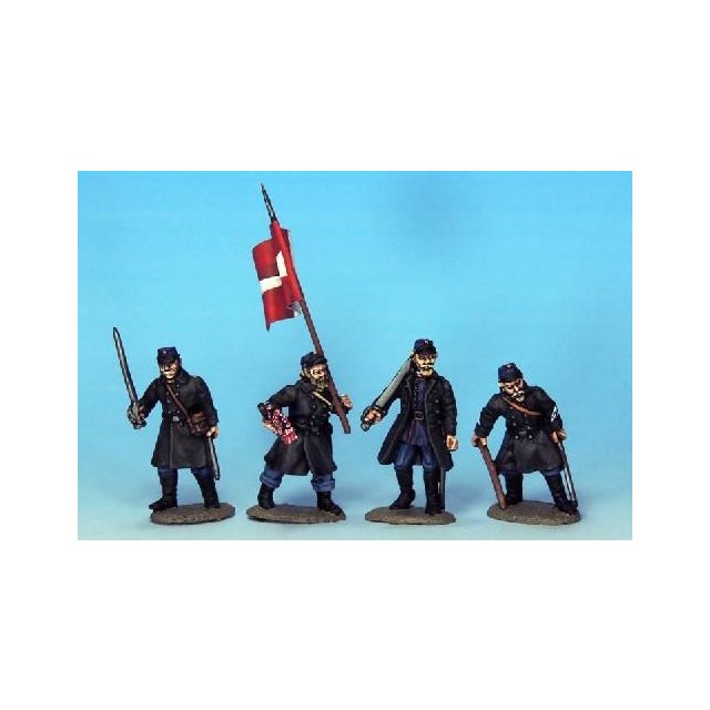 Danish Infantry Commanders 1864