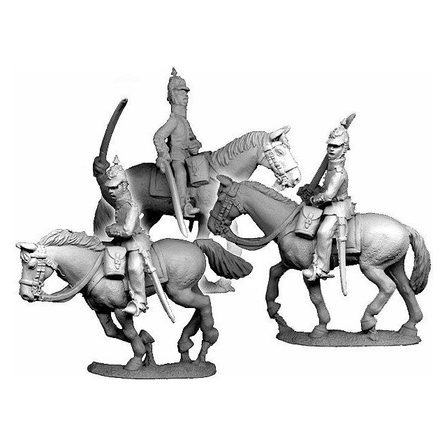 Prussian Line Infantry Officers Mounted (Helmets)