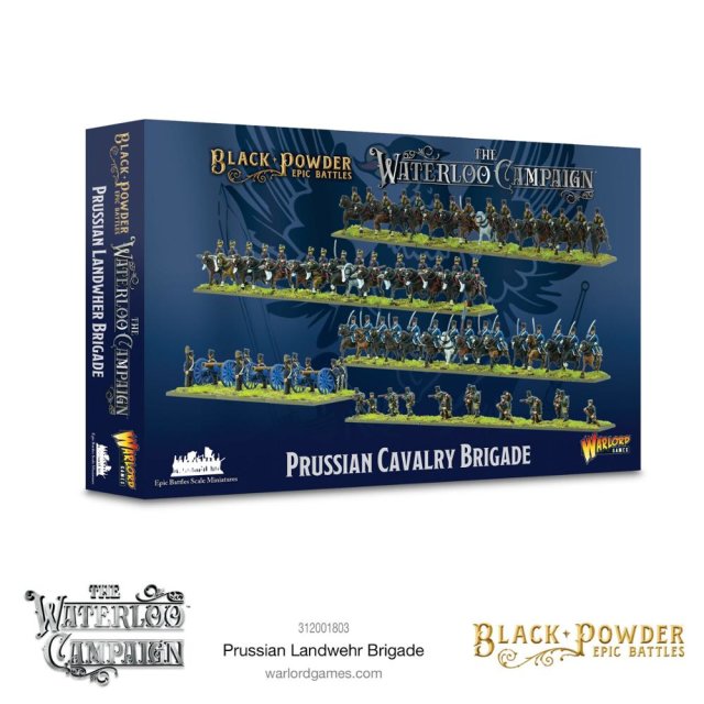 Black Powder Epic Battles - Waterloo: Prussian Cavalry Brigade D