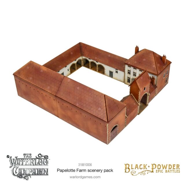 Black Powder Epic Battles - Waterloo: Papelotte Farm Scenery