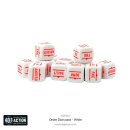 Bolt Action: Orders Dice Pack - White Delivery Location