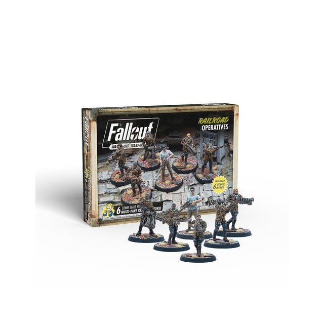 Fallout: Wasteland Warfare - Railroad: Operatives - EN