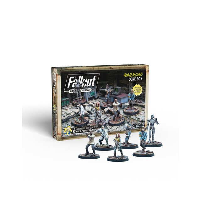 Fallout: Wasteland Warfare - Railroad: Core Box - EN