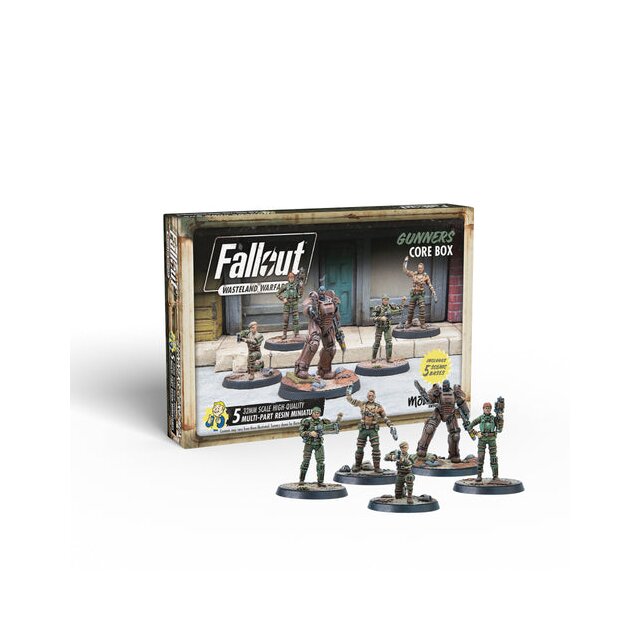 Fallout: Wasteland Warfare - Gunners: Core Box - EN