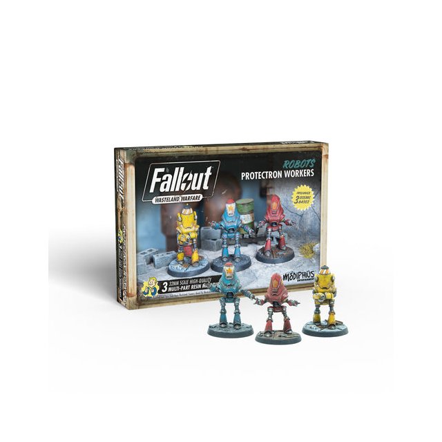 Fallout: Wasteland Warfare - Robots: Protectron Workers - EN