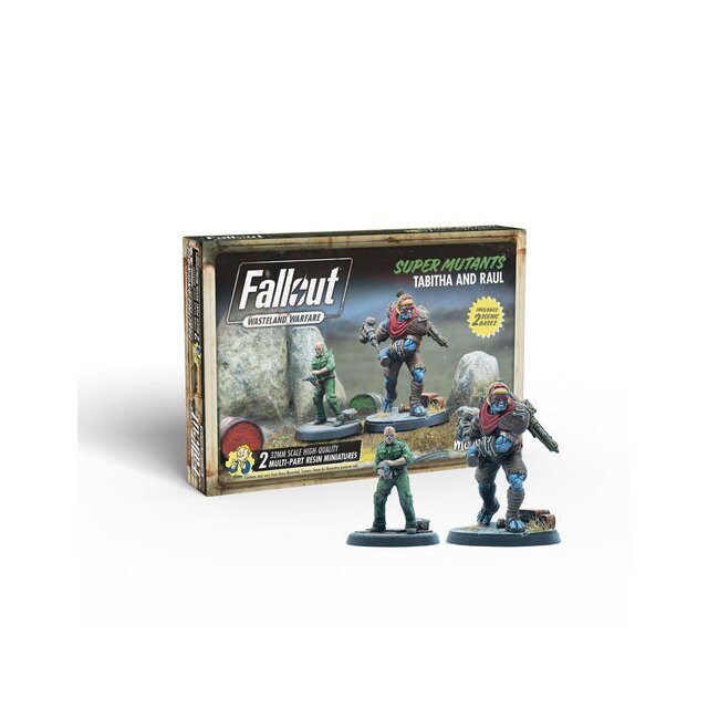 Fallout: Wasteland Warfare - Super Mutants: Tabitha and Raul - EN