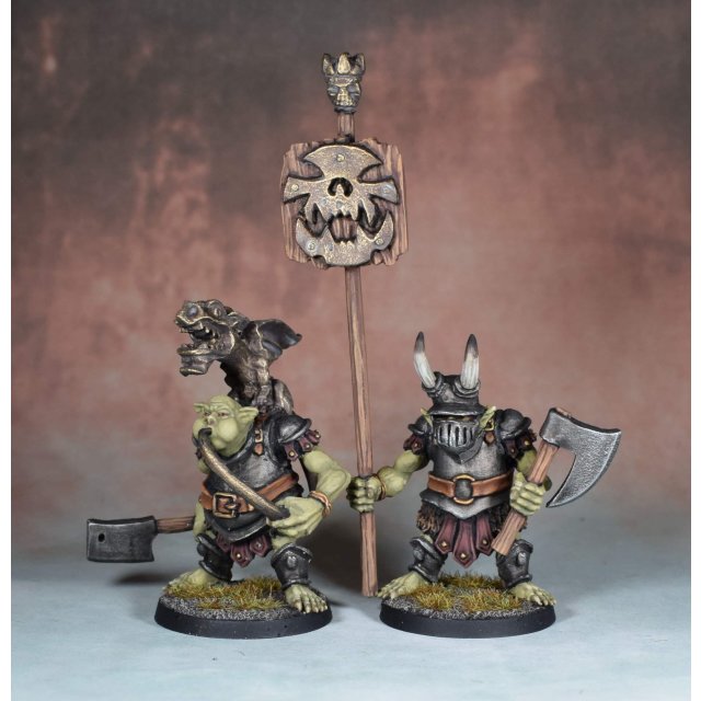 Orc Musician and Standard Bearer