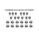 Stone Realm Warriors Male Heads & Torsos