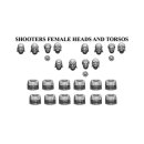 Stone Realm Shooters Female Heads & Torsos