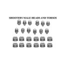 Stone Realm Shooters Male Heads & Torsos