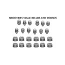 Stone Realm Shooters Male Heads & Torsos