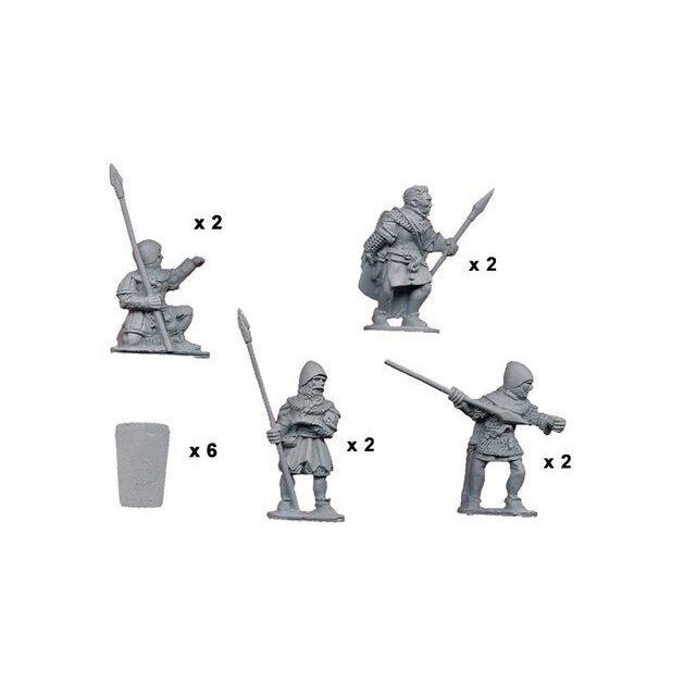 Spearmen with Pavise