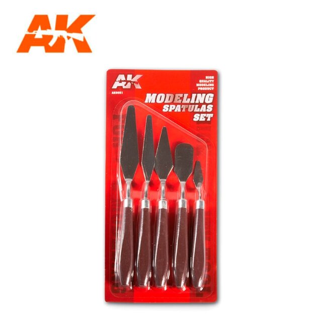 AK Modeling Spatulas Set