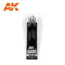 AK Silicone Brushes Hard-Tip Small-Size