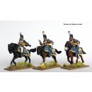 Hussar command in mirlitons, galloping.
