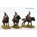 Hussars in mirlitons, shouldered swords, galloping.